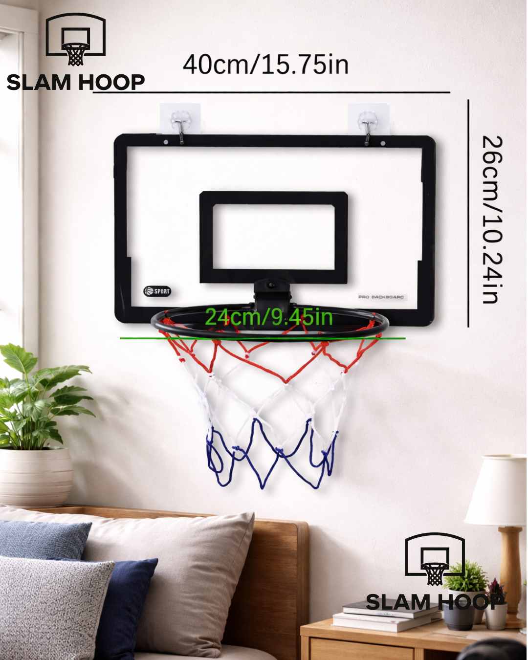 Slam Hoop - Indoor Basketball🏀
